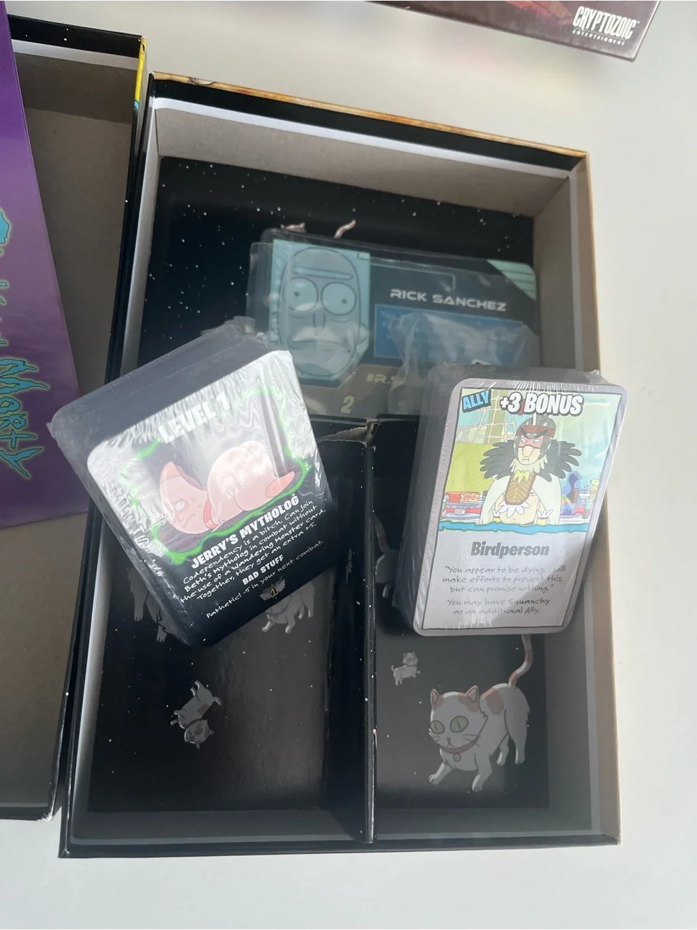 Rick and Morty Anatomy Park Total Rickall and Munchkin Card & Board Games